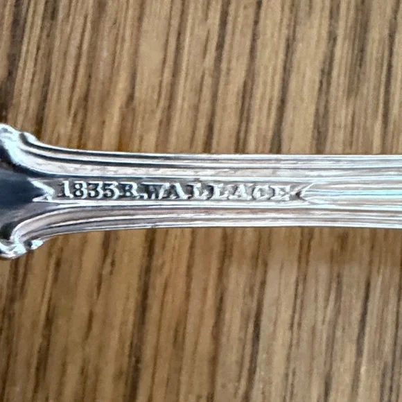 Elegant Silverplate Serving Spoon - Picture 6 of 7